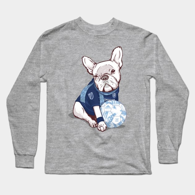 Sporting Soccer Long Sleeve T-Shirt by flowwestprintandapparel